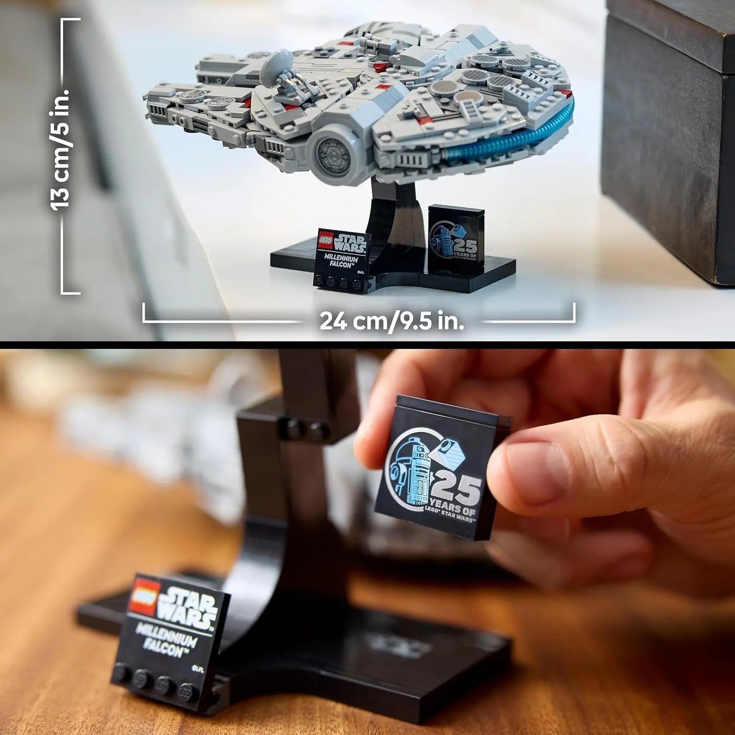lego LEGO Star Wars : Un Nouvel Espoir Millenium Falcon - Vaisseau Spatial à Construire 75375 lego