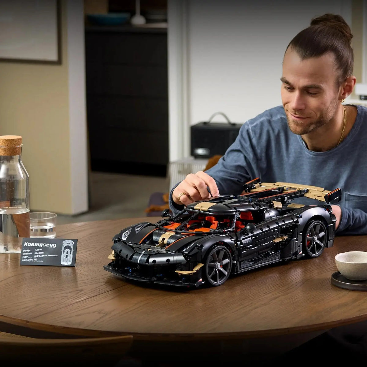 Jeu de construction LEGO Technic 42232 – Megacar Sadair's Spear de Koenigsegg | 4 104 pièces | Set adulte 18+ LEGO