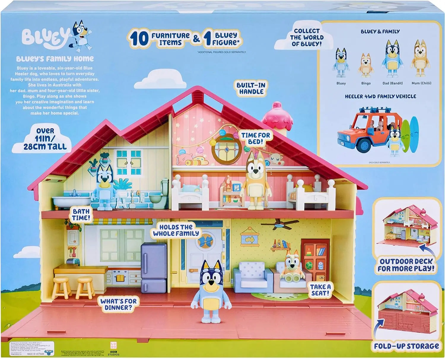 jouet La maison de Bluey amazon