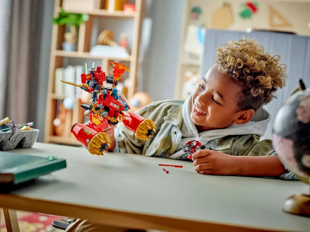 jouet pour enfant La moto tempête du robot de KaiLEGO Ninjago 71830 : Kai’s Mech Storm Rider lego