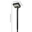 Luminaires Lampe Solaire Extérieur Jardin Ultra Puissante 88LED avec Détecteur de Mouvement Etanche IP65, Eclairage Spot Solaire Exterieur Sans Fil 360° Tecin.fr