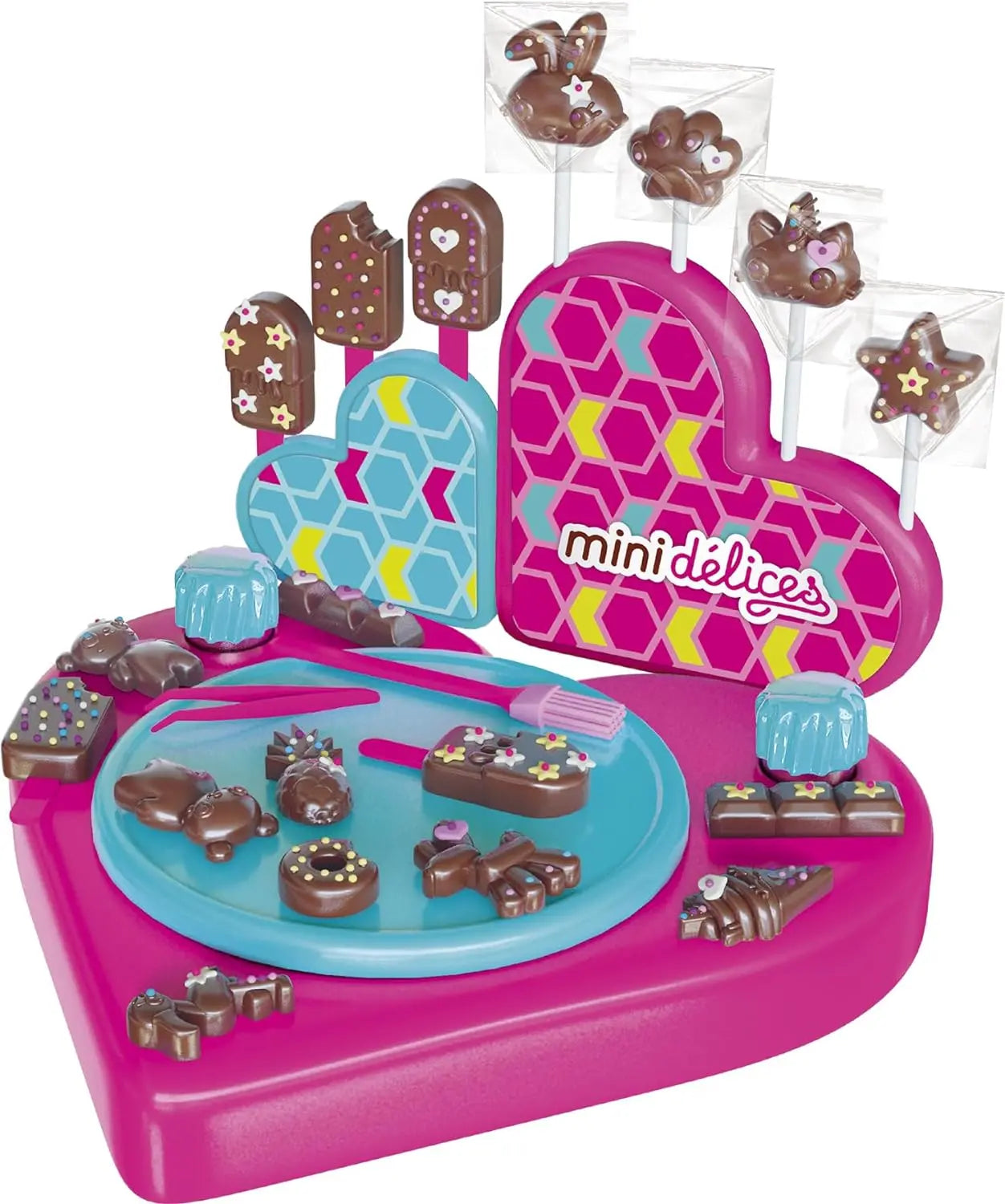 atelier de cuisine Lansay Mini Délices Mon Super Atelier Chocolat 5 en 1 amazon