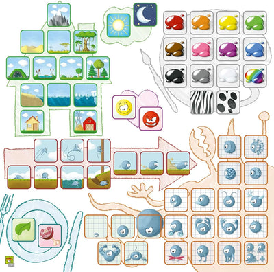 jouet Leadstar Jeu Mosaique Enfant 3D Jeu de Construction Concept