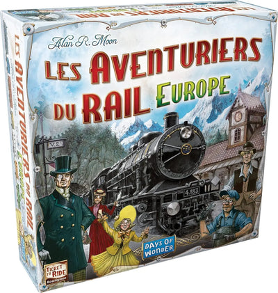Jeu de société Les Aventuriers du Rail Europe – Jeu de Société Stratégie | 2-5 Joueurs | Dès 8 Ans Days of Wonder