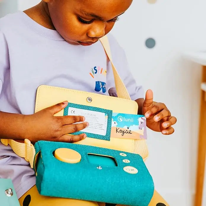 MY STORY FACTORY Lunii Ma Pochette-Housse de Transport, Jouets. Mixte Enfant, Multicolore LUNII