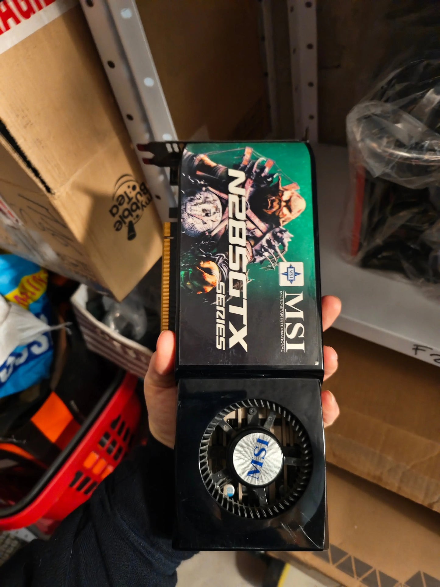 Carte graphique MSI N285GTX SuperPipe OC — Carte Graphique NVIDIA GeForce GTX 285 | 1 Go GDDR3 MSI