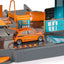 circuit Majorette Garage City Flex + 5 véhicules Smoby