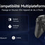 Accessoires gaming 🎮 Manette EasySMX D10 RGB Sans Fil - Station de Charge Incluse | Switch 2/PC/Android/iOS - Joystick TMR Pro EasySMX
