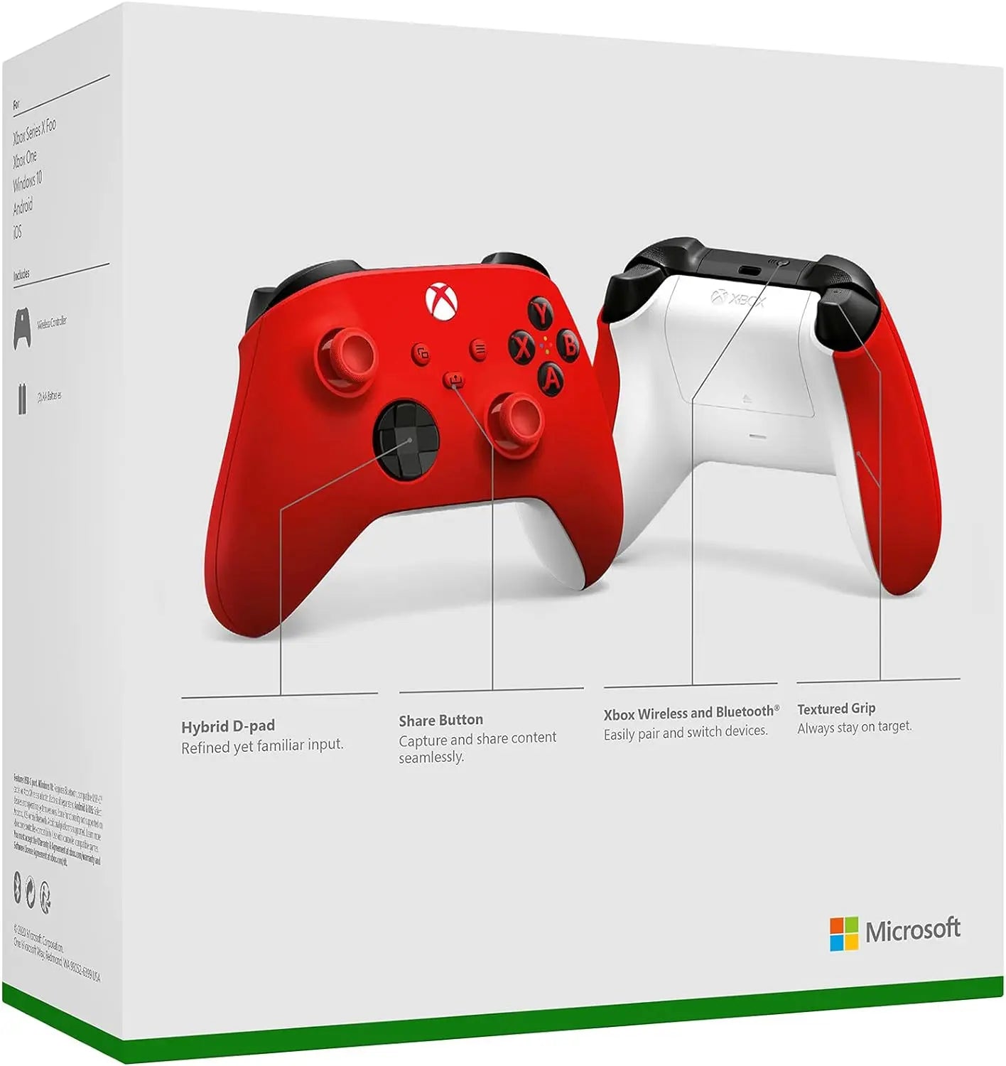 Télécommandes de jeu Manette Sans Fil Edition Pulse Red xbox series 889842707113 Microsoft