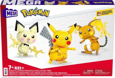 jouet pour enfant Mattel Mega Pokémon – Coffret Évolution Magicarpe lego