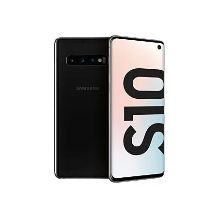 Telephones Samsung Galaxy S10 - 4G smartphone - double SIM - RAM 8 Go / Mémoire interne 512 Go - microSD slot - écran OEL - 6.1" - 3040 x 1440 pixels - 3 x caméras arrière 12 MP, 12 MP, 16 MP - front camera 10 MP - noir prisme Xiaomi