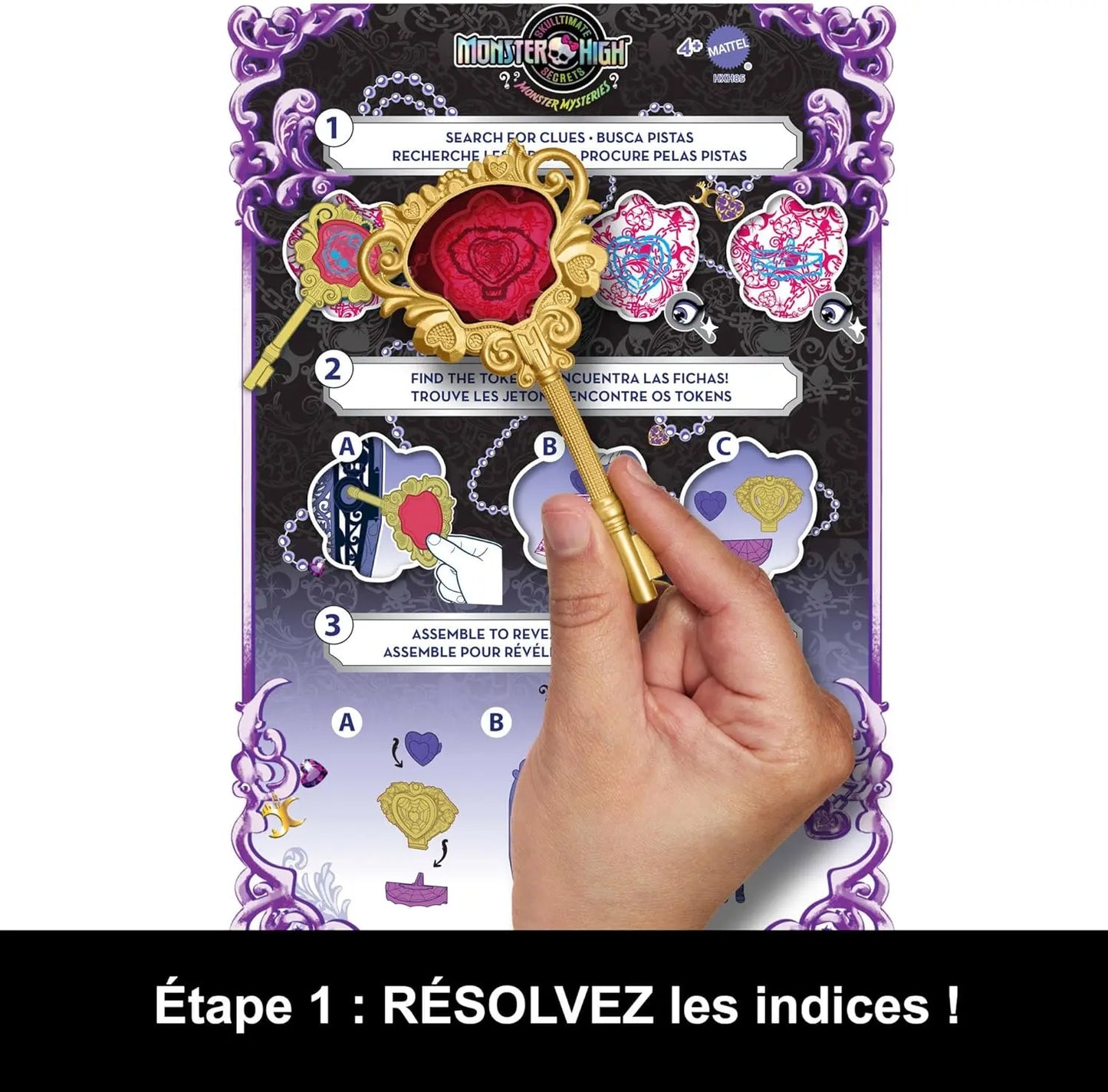 jouet pour filles Monster High Casiers Secrets de Clawdeen Wolf king jouet