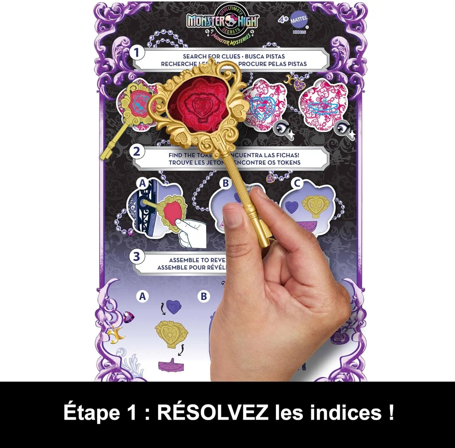 jouet pour filles Monster High Casiers Secrets de Clawdeen Wolf king jouet