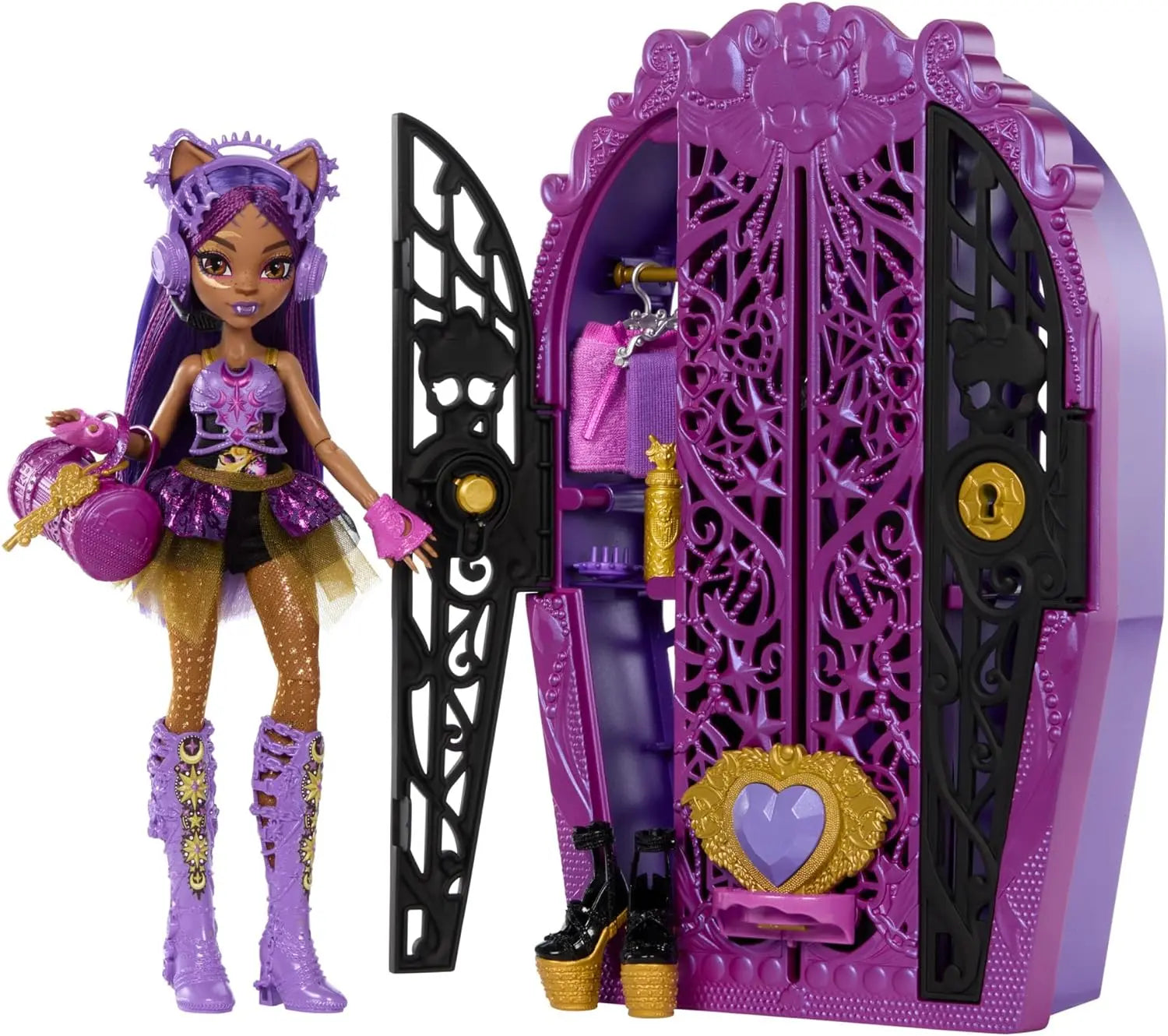jouet pour filles Monster High Casiers Secrets de Clawdeen Wolf king jouet