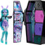 Monster High Twyla Monstrueux Secrets Frayeurs Néon - Poupée et casier