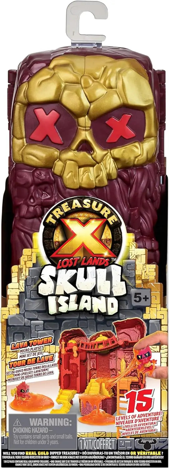 Trésor X Lost Lands Skull Island : Mini set de jeu Tour marécageuse Moose Toys | King Jouet Belgique - Figurines Trésor X Lost Lands Skull Island : Mini set de jeu Tour marécageuse Moose Toys | King Jouet Belgique - Figurines