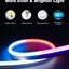 led Neon Ruban LED 5m, Guirlande Lumineuse Néon avec RVB-IC, Bande Lumineuse LED avec Synchronisation de la Musique, Fonctionne avec Alexa, Assistant Google(Ne Prend pas en Charge le WiFi 5G) amazon