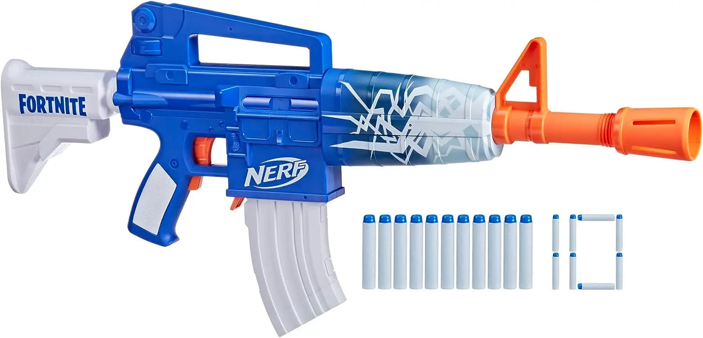 Pistolet nerf Nerf Fortnite Blaster à fléchettes Blue Shock NERF