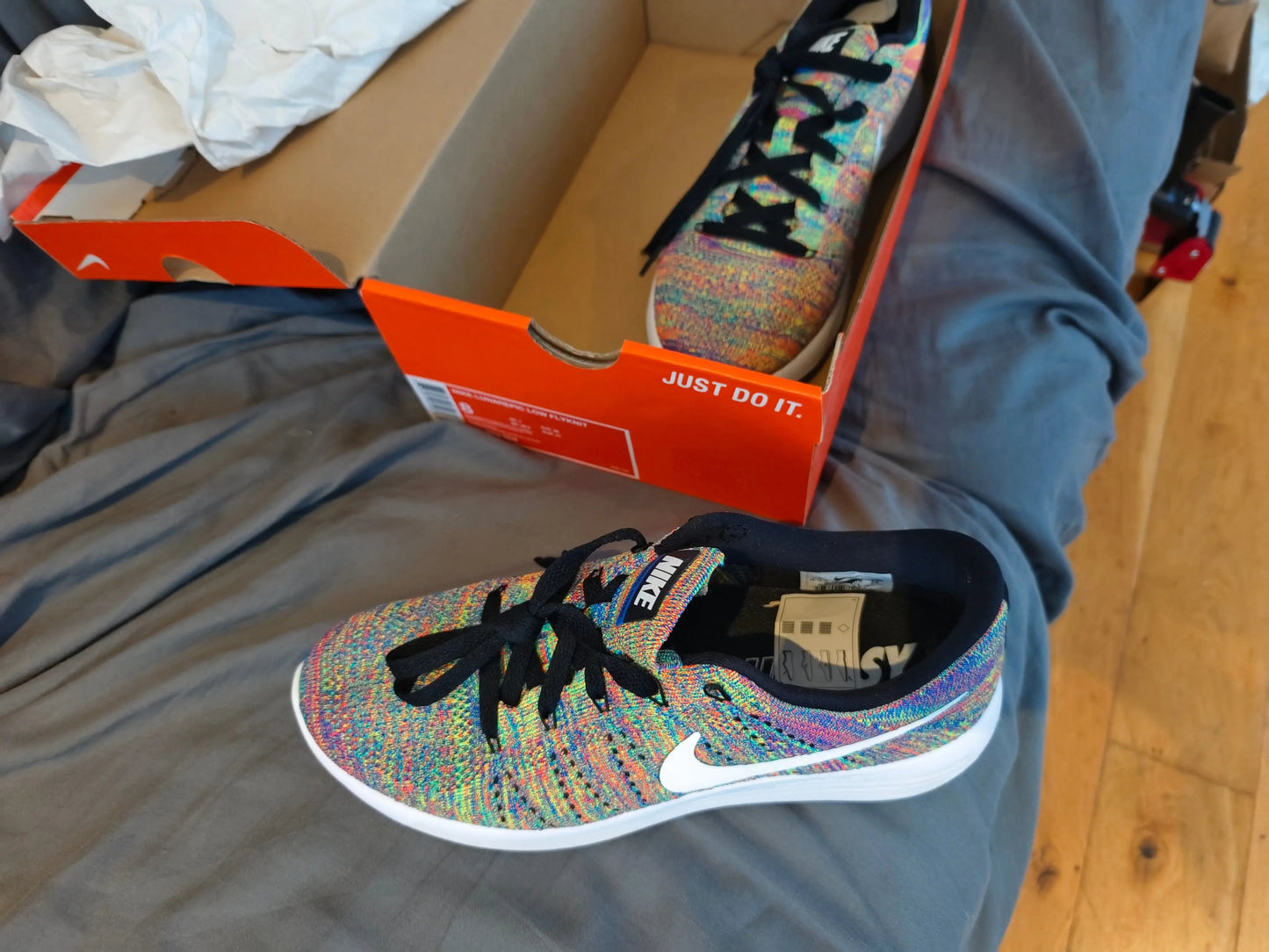 Nike Sneakers Nike Lunar Epic Low Flyknit Hommes Chaussure de course Taille 41 0885259188583 nike