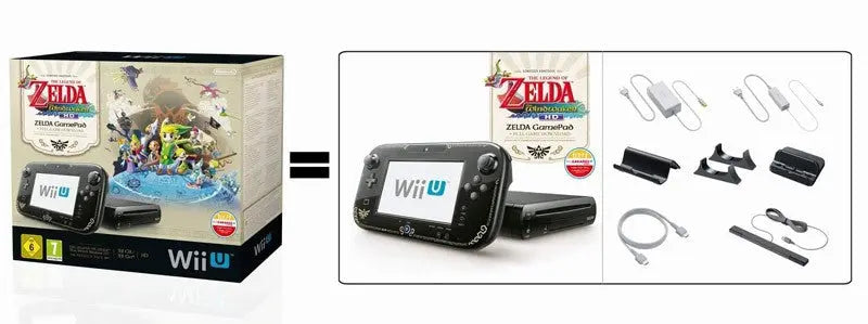 Nintendo Wii U Premium 32 Go + The Legend Of Zelda : Wind Waker Hd nintendo