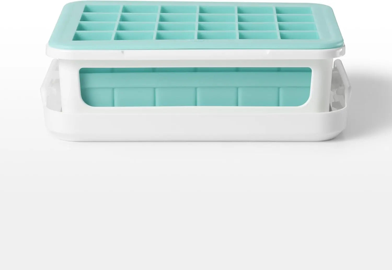 Cuisine & Art de la Table OXO Good Grips — Bac à Glaçons Silicone avec Couvercle | 48 Petits Glaçons | Empilable OXO