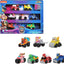 PAT PATROUILLE LA SUPER PATROUILLE LE FILM - Pack de 7 Racers Pup Squad La Pat Patrouille The Mighty Movie - Voiture Figurine À Collectionner - Pat Patrouille - Paw Patrol - Jouet Enfant 3 Ans et + TECIN HOLDING