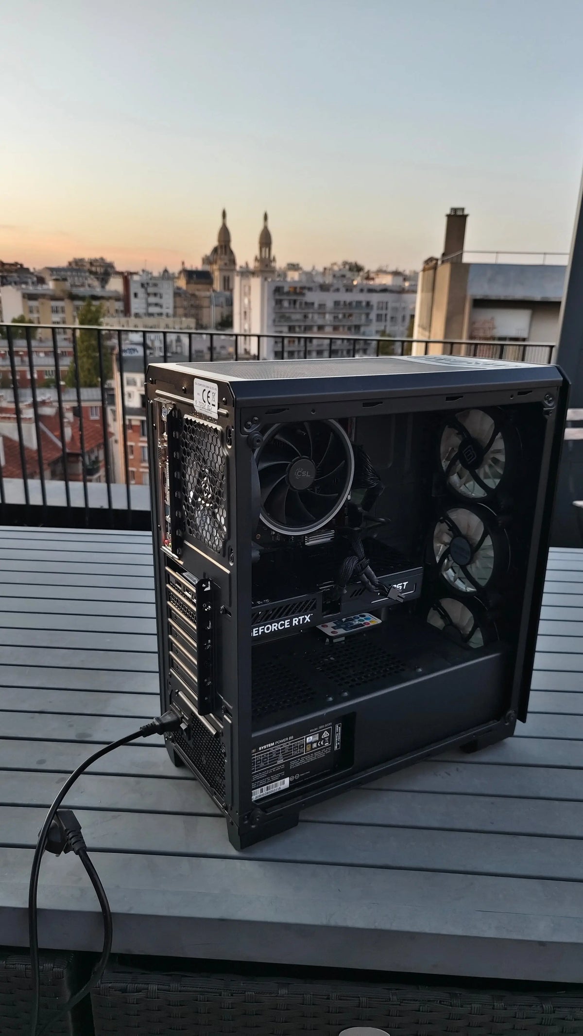 Ordinateur de bureau PC Bureau AMD Ryzen 5 3600 / RTX 5060 Ti 8GB / 16GB RAM - Config 912 TEKIN