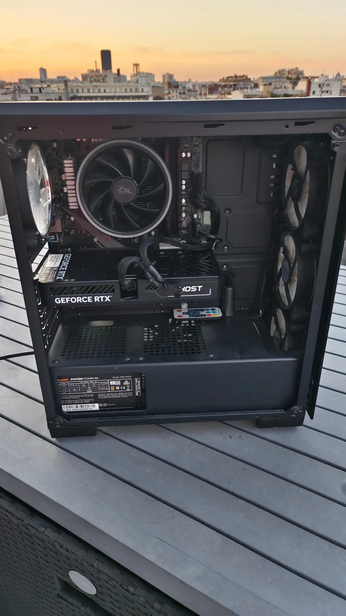 Ordinateur de bureau PC Bureau AMD Ryzen 5 3600 / RTX 5060 Ti 8GB / 16GB RAM - Config 912 TEKIN