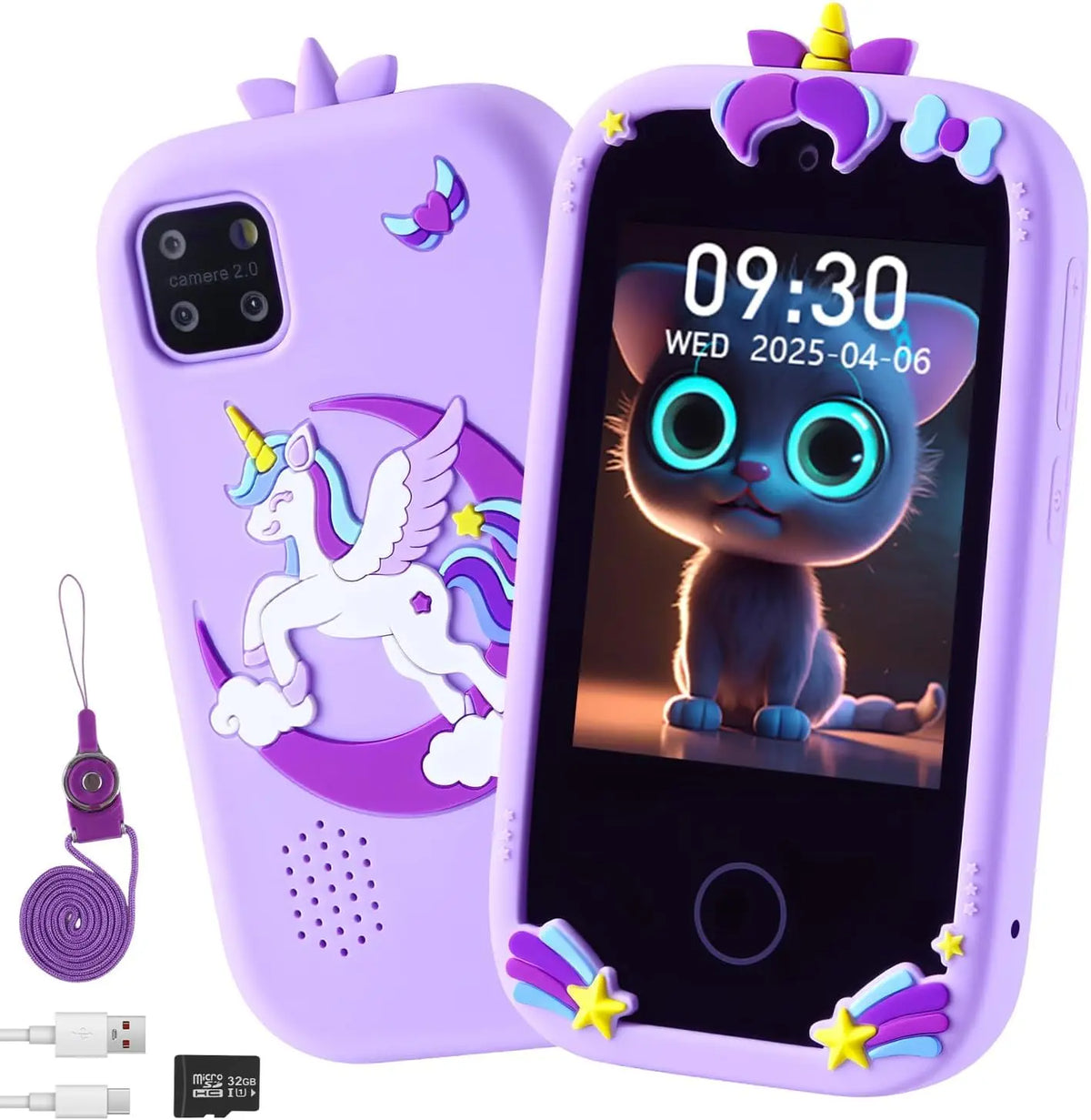 jouet PTHTECHUS Telephone Portable pour Enfant, Smartphone pour Enfant Jouets ELECTRONIQUES EDUCATIFS 02 PTHTECHUS