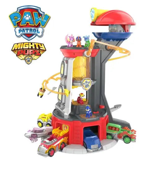 pat patrouille Pat patrouille Playset Quartier Général Mighty Pups fnac