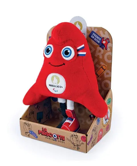 peluches Peluche Mascotte officielle JO Paris 2024 Cdiscount