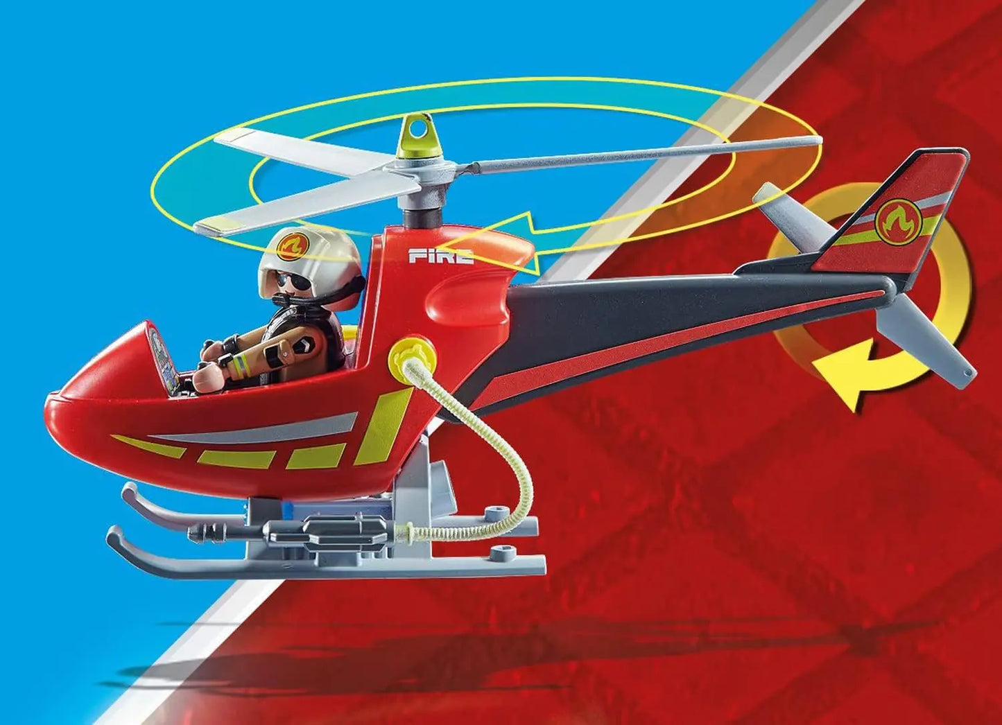 playmobil Playmobil 71195 Hélicoptère pompiers PLAYMOBIL