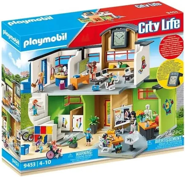 playmobil Playmobil 9453 Ecole aménagée playmobil