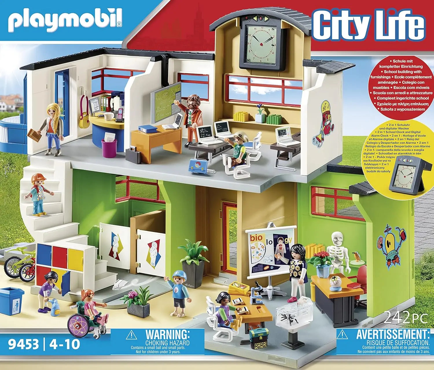 playmobil Playmobil 9453 Ecole aménagée playmobil