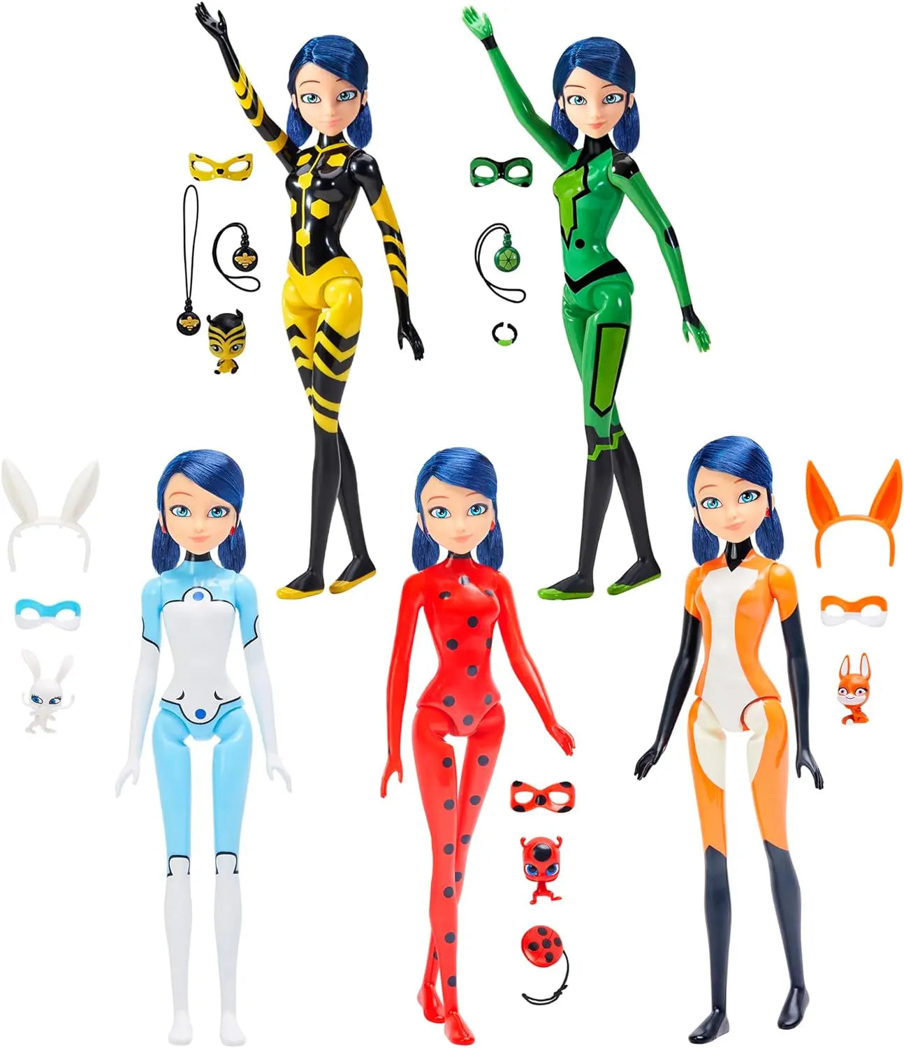 figurine pour enfant Poupée Color Change Miraculous Ladybug Bandai
