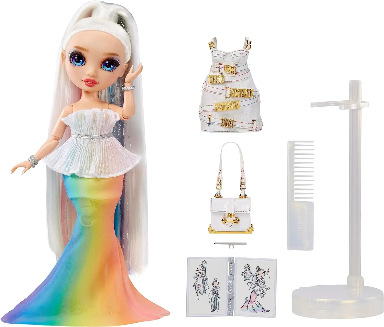 jouet pour enfant Poupée Rainbow High Fantastic Fashion Fisher-Price
