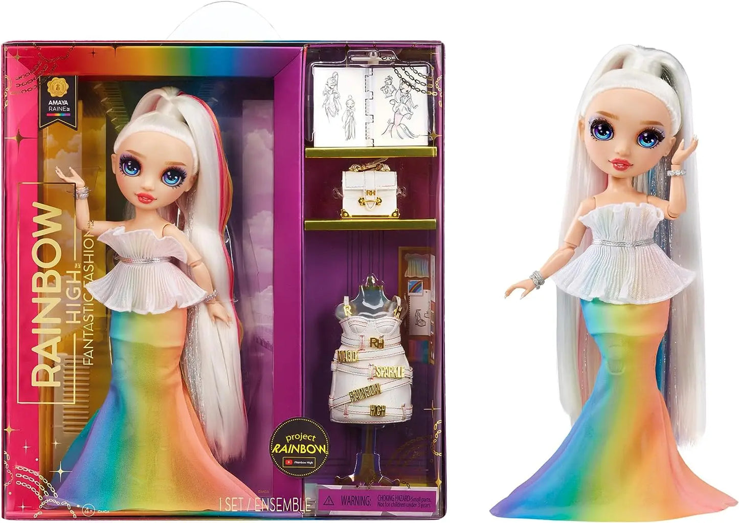 jouet pour enfant Poupée Rainbow High Fantastic Fashion Fisher-Price
