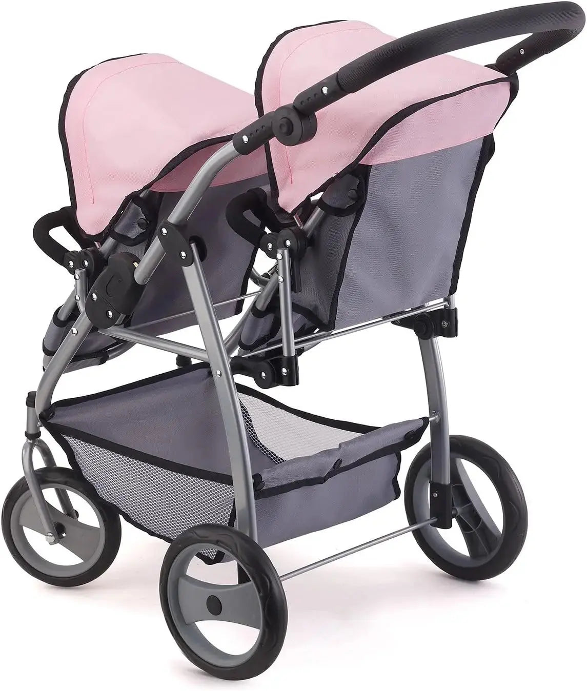 Poussette pour poupées Reig gris Twin - TECIN HOLDING