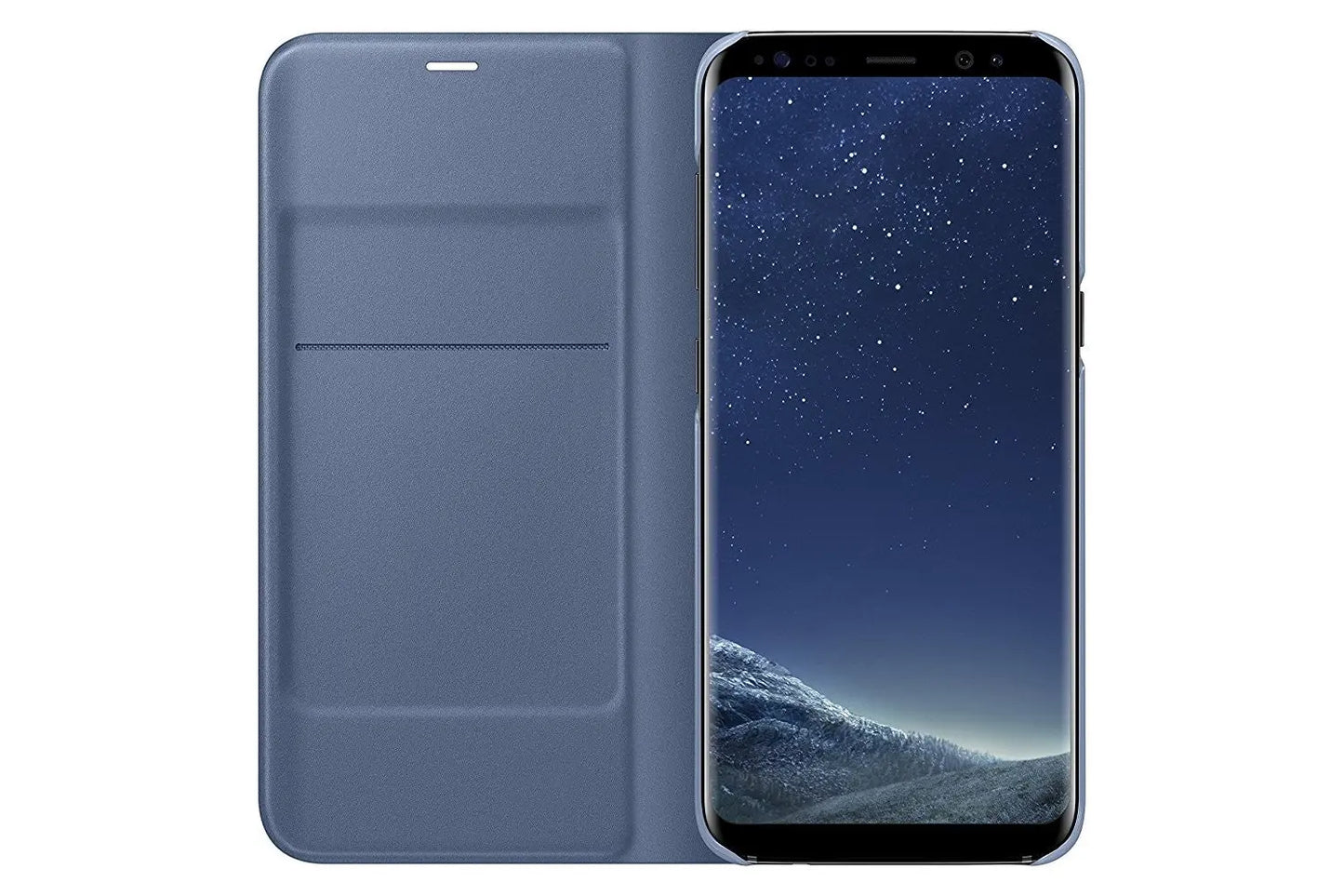 Protection pour téléphone mobile Samsung LED view cover ( Bleu )  GOLD Samsung Galaxy S8 Samsung