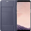 Protection rabat pour téléphone mobile Samsung LED view cover (violet) - Samsung Galaxy S8 Samsung