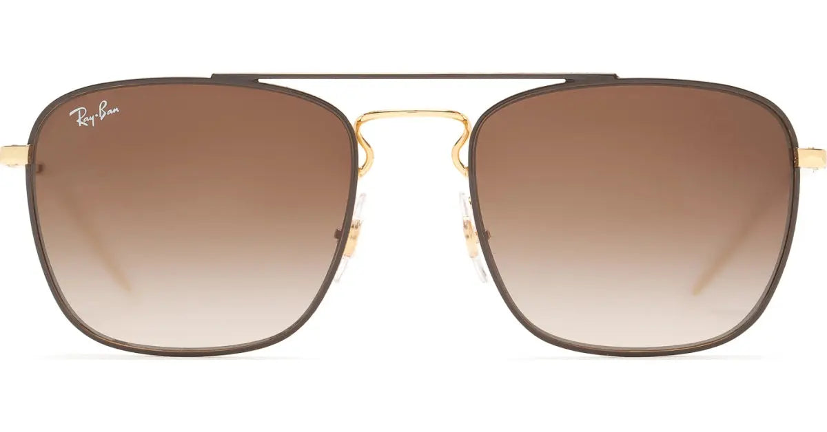 Lunettes de soleil Ray-Ban RB3588 55 – Lunettes de Soleil Bleu Foncé & Noir – Monture Métal Ray-Ban