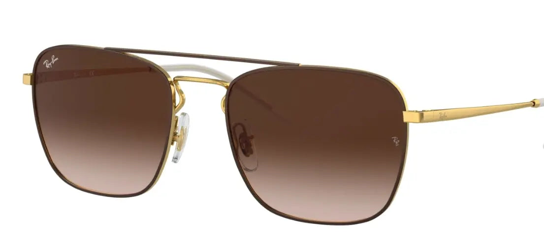 Lunettes de soleil Ray-Ban RB3588 55 – Lunettes de Soleil Bleu Foncé & Noir – Monture Métal Ray-Ban