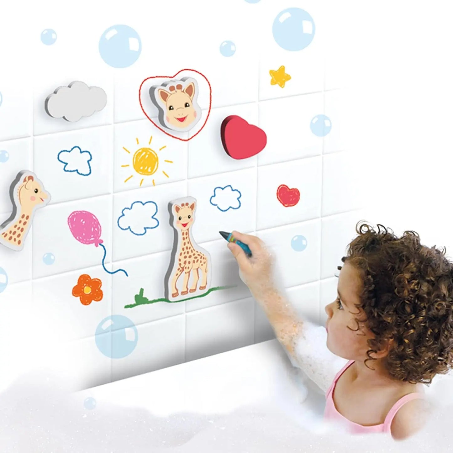 marqueur pour tableau SES CREATIVE Crayons de couleur pour le bain TECIN HOLDING