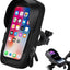 Accessoires Vélo Sacoche de Guidon Vélo avec Support Téléphone Rotation 360° - Écran Tactile 4.7-6.8 Pouces TEKIN.STORE