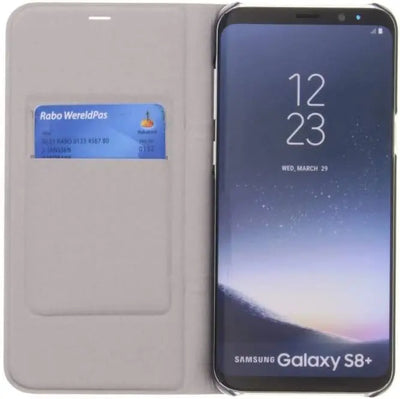 Coque téléphone Samsung EF-NG955PSEGWW – Coque LED View Cover Originale Galaxy S8+ Argent – Occasion Samsung