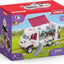 jouet pour enfant Schleich Vétérinaire mobile avec poulain Hanovrien Spin Master