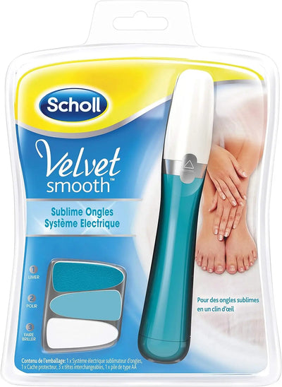 pieds Scholl Scholl Velvet File ongles parfaits et brillants sans effort Scholl