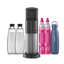 SodaStream Duo Noire – Pack 1 Carafe Verre 1L + 1 Bouteille 1L – Reconditionnée Garantie 2 ans TEKIN.STORE votre plateforme généraliste