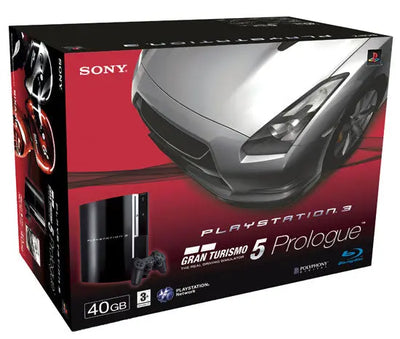 Console de jeux Sony PlayStation 3 Console 40 Go – PS3 0711719952657 Pack 40 Go + Gran Turismo 5 Prologue Sony