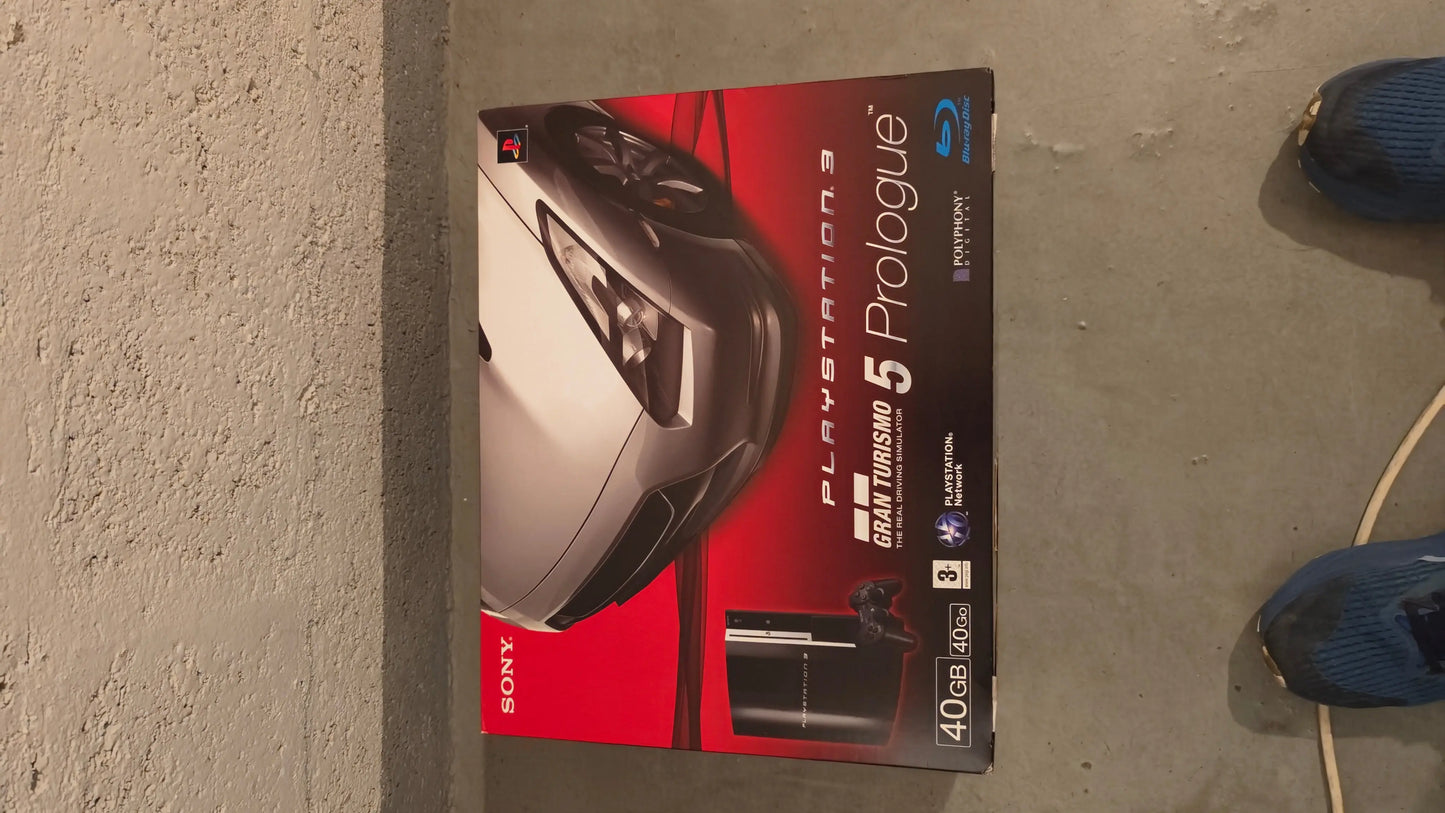 Console de jeux Sony PlayStation 3 Console 40 Go – PS3 0711719952657 Pack 40 Go + Gran Turismo 5 Prologue Sony